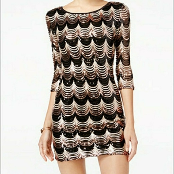 Crystal Doll Dresses & Skirts - Sequin mini bodycon party cocktail dress